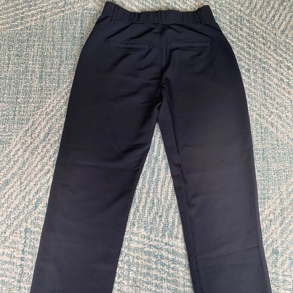 Abercrombie Tailored Menswear 90s Straight Pants Black - Picture 7 of 11